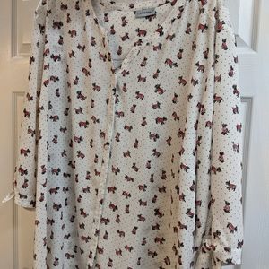 Schnauzer blouse